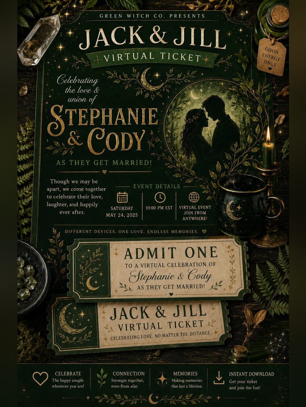 The Green Witch Co Is Getting Married 💚